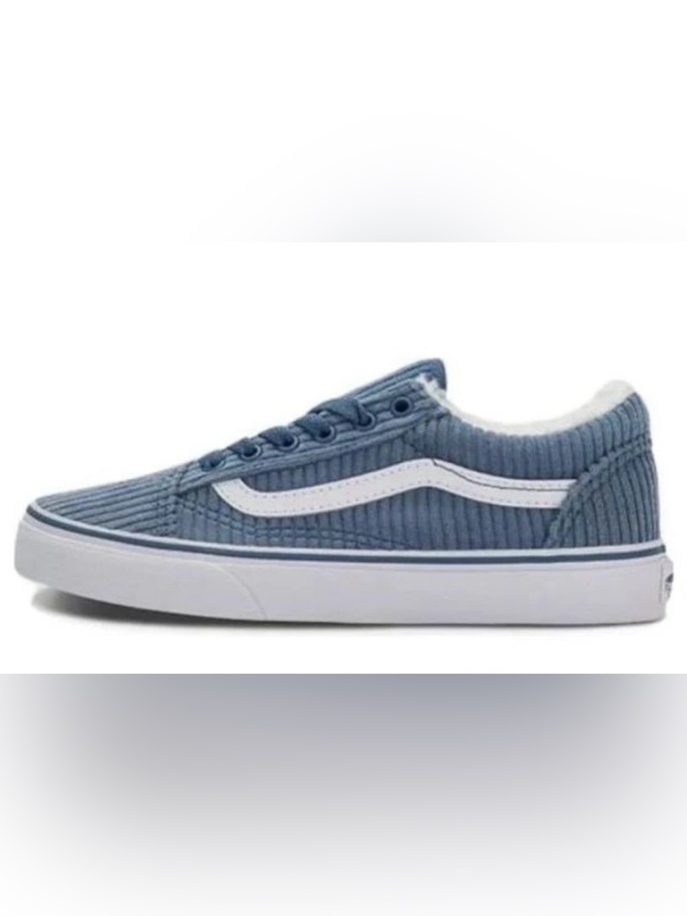 *BRAND NEW IN BOX* Vans Corduroy Low-Top Sneakers - Dusty Blue Old Skool sz 11.5
